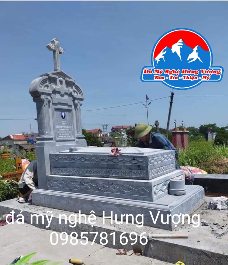 Mộ công giáo đẹp 01