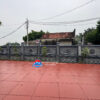 Lan can 2 tầng cao 1070 đá xanh đen