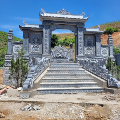 Bộ cổng có mái đẹp