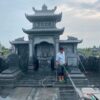 Mẫu lầu thờ đá granit Ninh Thuận