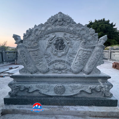 Bình phong đá granit