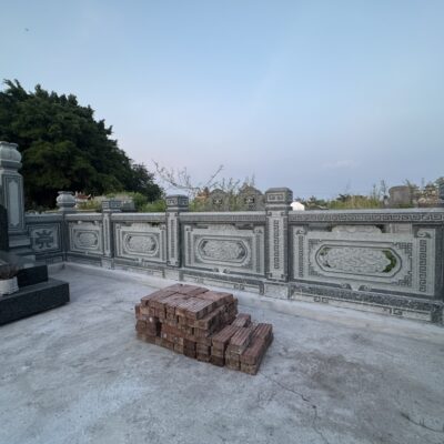 Lan can đá granit trong nước